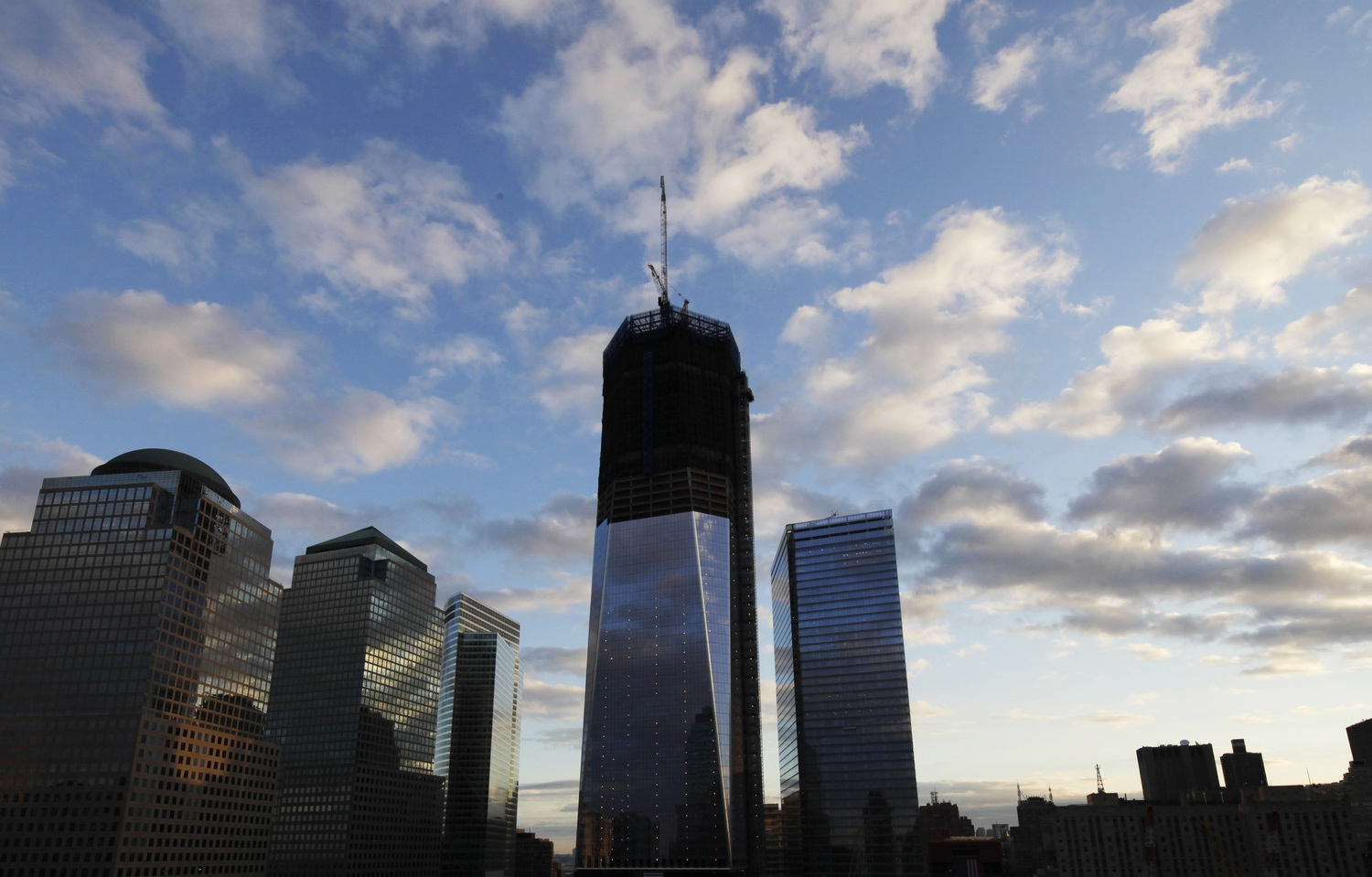 New York vzpomínal i zažíval obavy (ilustrační foto z Ground Zero). New York vzpomínal i zažíval obavy (ilustrační foto z Ground Zero).
