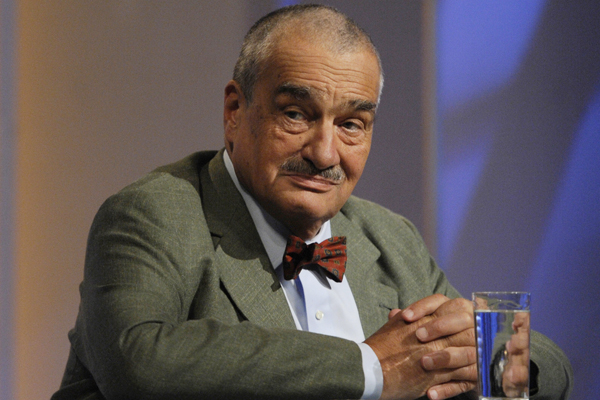 Ministr zahraničních věcí Karel Schwarzenberg.