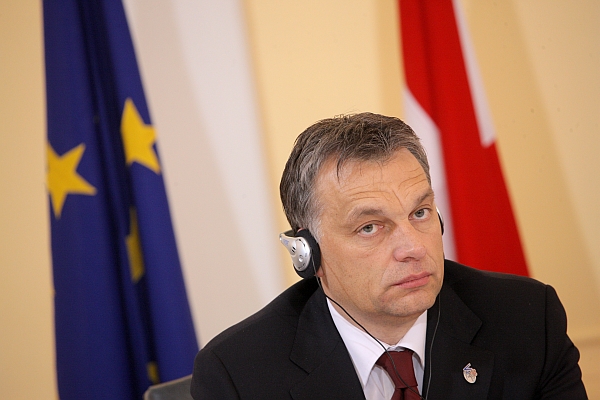 Maďarský premiér Viktor Orbán. Maďarský premiér Viktor Orbán.