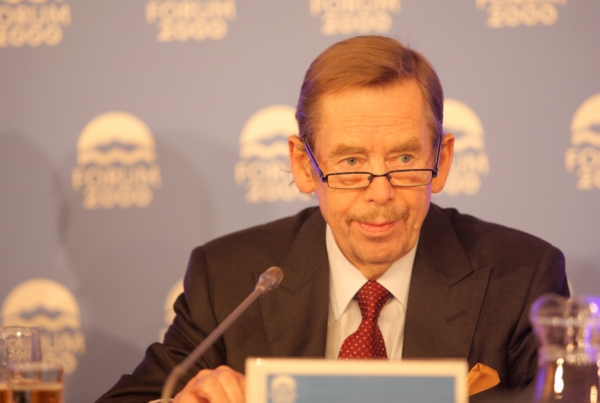 Exprezident Václav Havel.