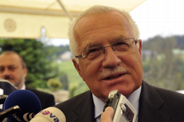 Prezident Václav Klaus. Prezident Václav Klaus.