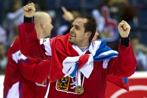 Kapitán české reprezentace Tomáš Rolinek. Kapitán české reprezentace Tomáš Rolinek.