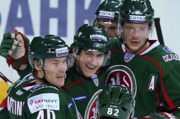 Kazaň porazila Dinamo Riga 5:2.