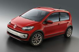 VW Up! jako vůz do městského terénu.