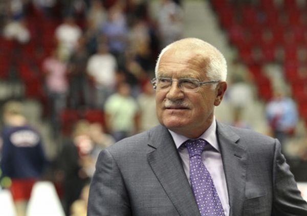 Prezident Václav Klaus.