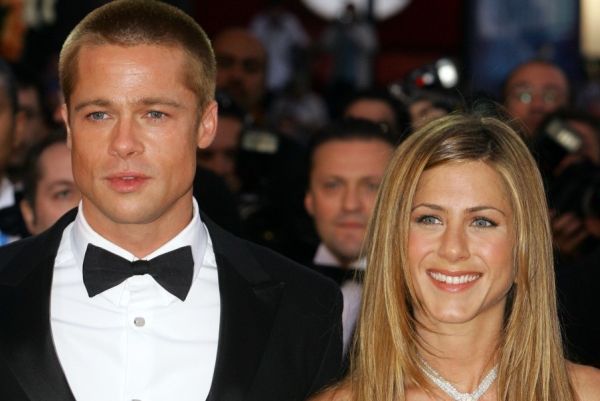 Brad Pitt s bývalou manželkou Jennifer Anistonovou.