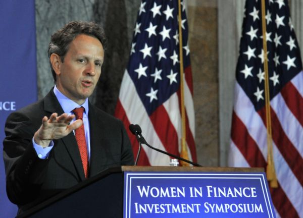 Americký ministr financí Timothy Geithner.