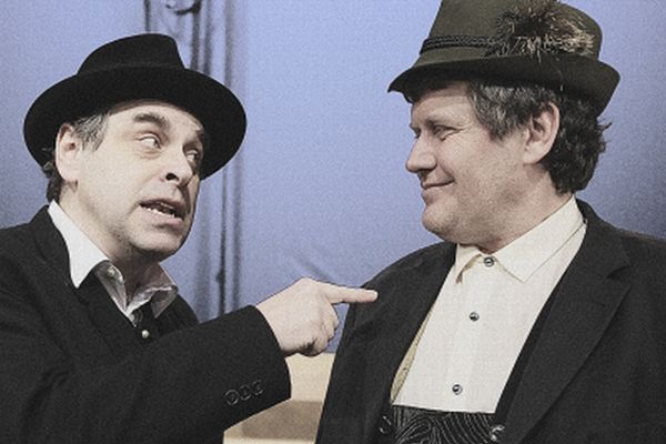 Naši furianti - herci Táborský a Hanus.