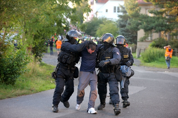 Sever Čech sužují v posledních týdnech demonstrace.