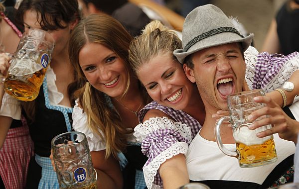 Momentka z letošního Oktoberfestu.