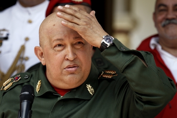 Chávez teď postupuje sérii chemoterapií na Kubě. Chávez teď postupuje sérii chemoterapií na Kubě.
