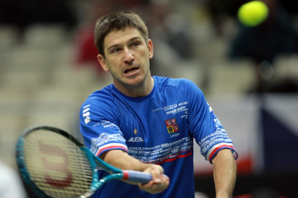 Český daviscupový reprezentant Jan Hájek.