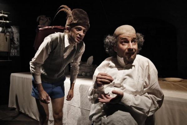 Kabaret Hašek - opera s křečkem. Lukáš Příkazký a Jiří Panzner. 