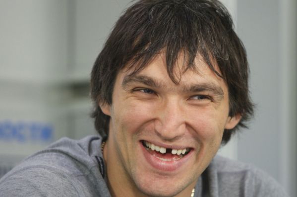 Alexandr Ovečkin má smysl pro humor.