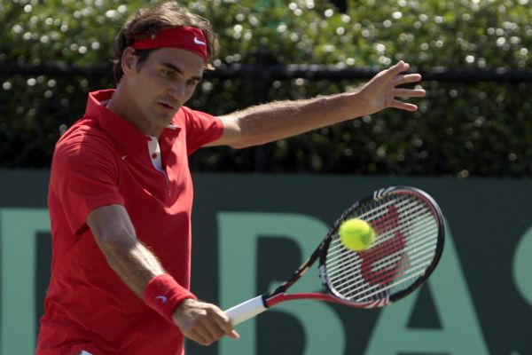 Tenista Roger Federer.