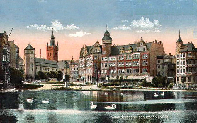 Königsberg na přelomu 19. a 20. století. Pohlednice.