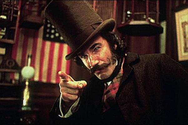 Herec Daniel Day Lewis jako Abraham Lincoln.