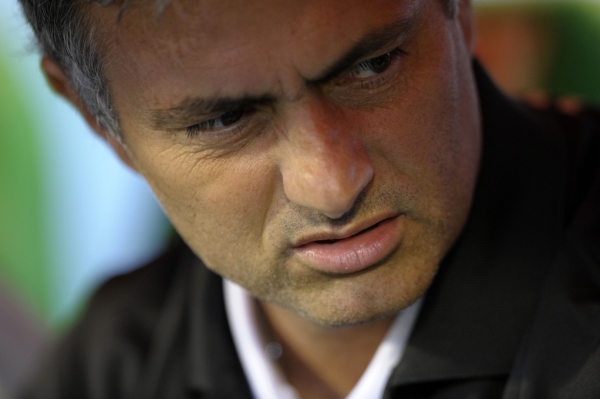 Kouč Realu Madrid José Mourinho.