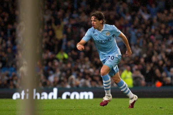 Záložník Manchesteru City Owen Hargreaves.