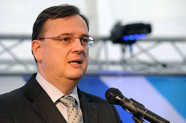 Premiér Petr Nečas.