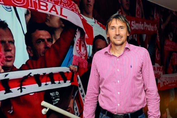 Nový asistent trenéra Slavie Martin Vaniak.