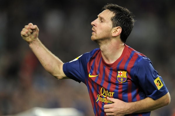 Lionel Messi dal hattrick stejně jako Cristiano Ronaldo.