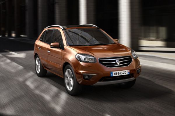 Nová podoba přídě Renaultu Koleos.