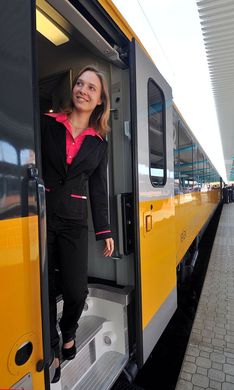 V pondělí vyjela souprava RegioJet podnikatele Radima Jančury.