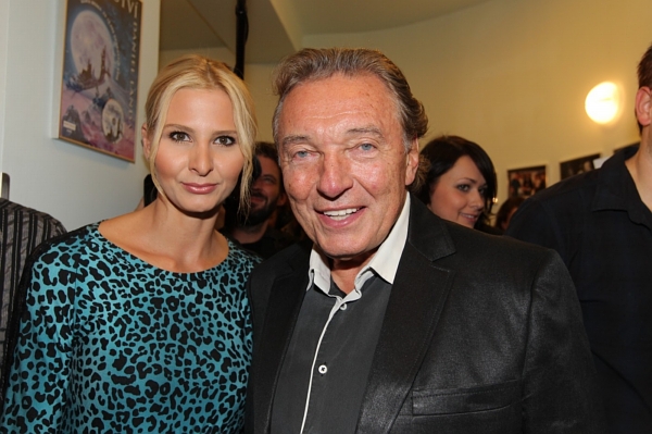 Karel Gott s manželkou Ivanou.