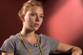 Scarlett během rozhovoru pro CNN.