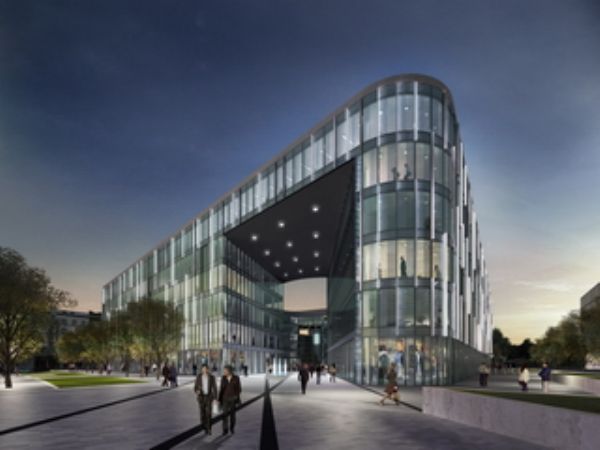 Obchodní centrum Nová Karolina v Ostravě (vizualizace).