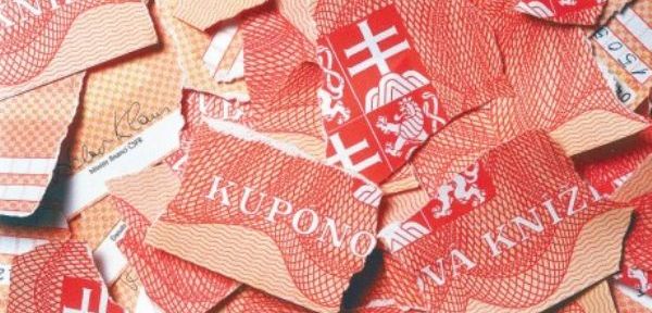 Kuponové knížky.