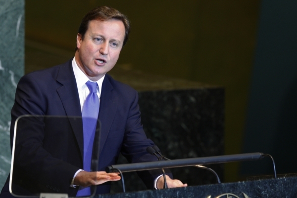 Britský premiér David Cameron.