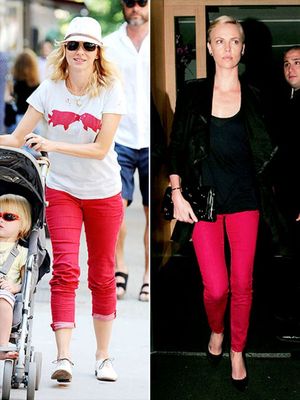 Naomi Wattsonová versus Charlize Theronová (vpravo). Naomi Wattsonová versus Charlize Theronová (vpravo).