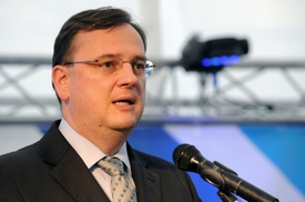 Premiér Petr Nečas.