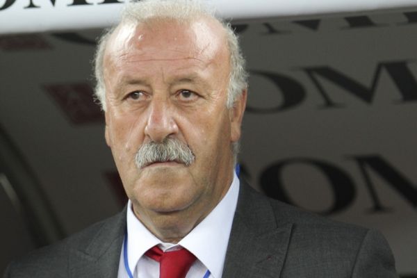 Trenér Španělska Vicente del Bosque.