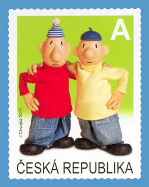 Nová známka s Patem a Matem.