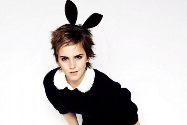 Emma Watsonová pózuje pro časopis Elle.