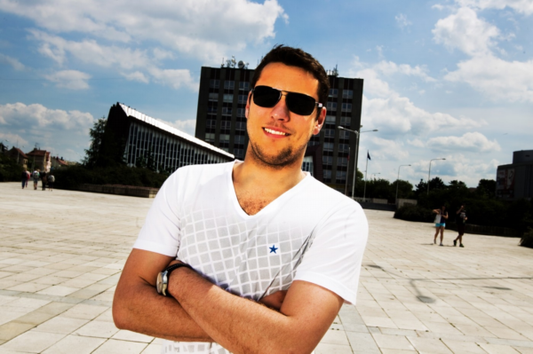 Brankář Winnipegu Ondřej Pavelec.