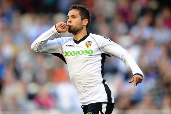 Jordi Alba v dresu Valencie.