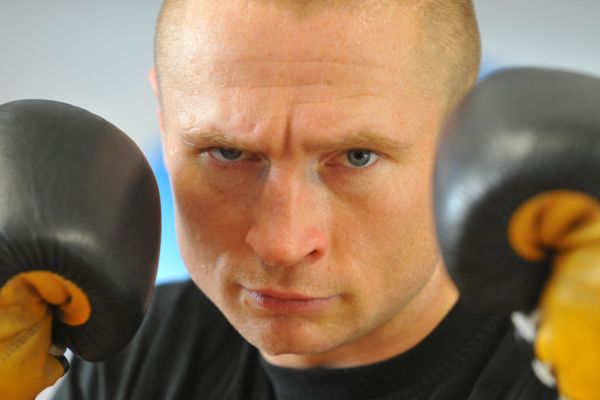 Boxer Lukáš Konečný.