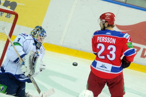Souboj CSKA Moskva s Chabarovskem.