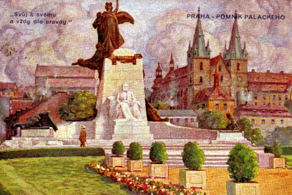 Pomník Františka Palackého v Praze. 