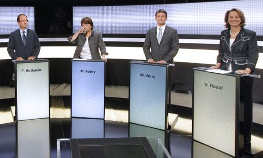Televizní debata socialistů v naději.