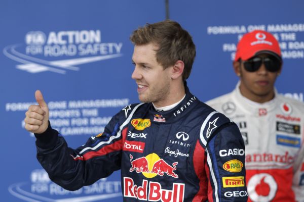 Sebastian Vettel míří pro další titul. Získá ho už v Japonsku?