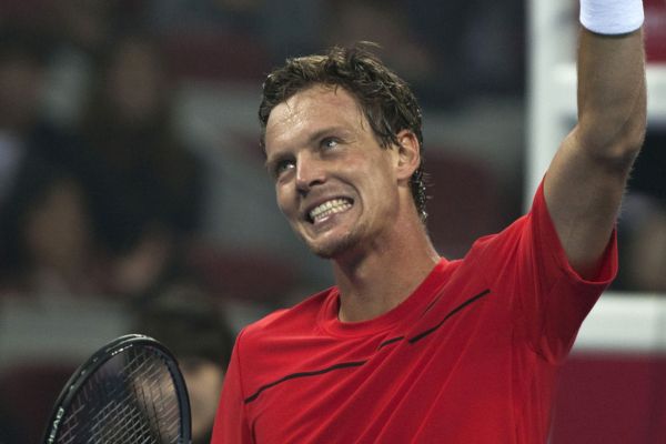 Tenista Tomáš Berdych po dlouhé pauze slaví turnajové prvenství.