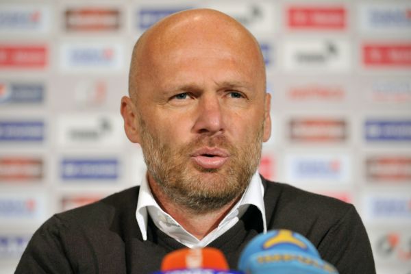 Trenér české reprezentace Michal Bílek.