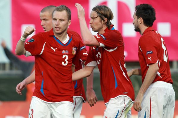 Čeští reprezentanti bojují s Litvou o postup do baráže (archivní foto). 