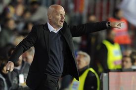 Trenér české reprezentace Michal Bílek.