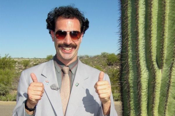 Sacha Baron Cohen.